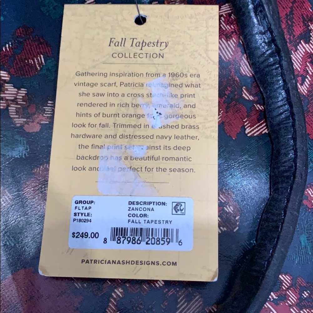 Patricia Nash fall tapestry collection bag NEW - Picture 8 of 8